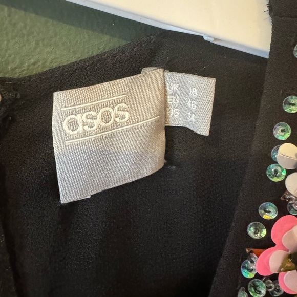 ASOS dress with beading detail size 14 - Picture 3 of 3